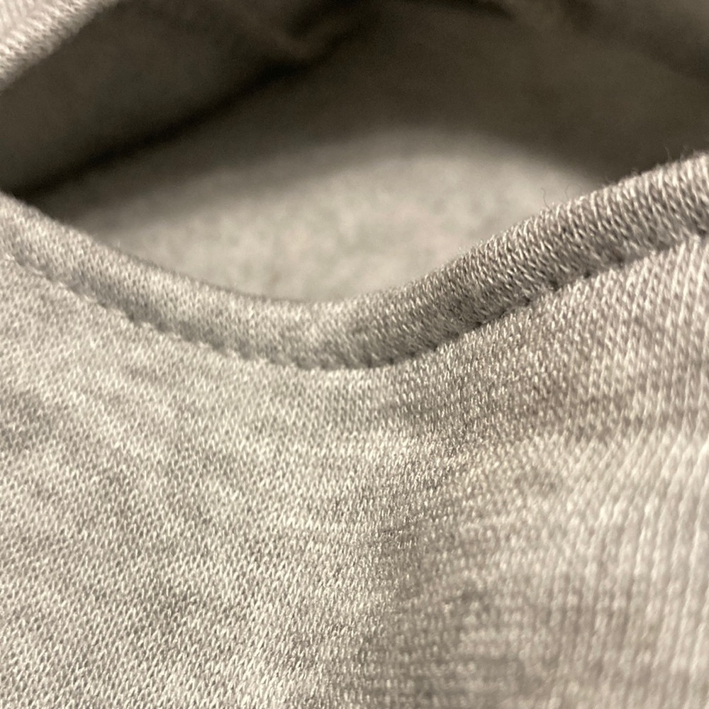 Grey hoodie , cropped , size 3x